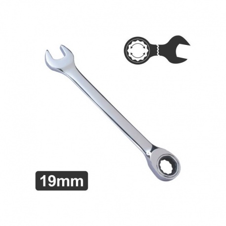 Stanley 4-89-944 Maxi Drive Combination ratchet spanner - 19mm