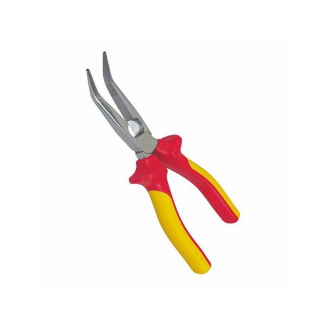 Stanley 0-84-007 MaxSteel 1000V Insulated Bent Long Nose Pliers - 200mm