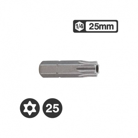 Force 1272525 - Μύτη Tamper Torx 1/4″ 25mm - TT25