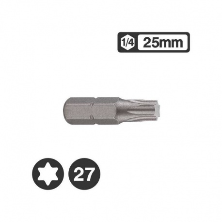 Force 1262527 - Μύτη Torx 1/4″ 25mm - T27