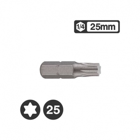 Force 1262525 - Μύτη Torx 1/4″ 25mm - T25