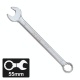 Force 75555 Cr-V Combination Spanner 55mm