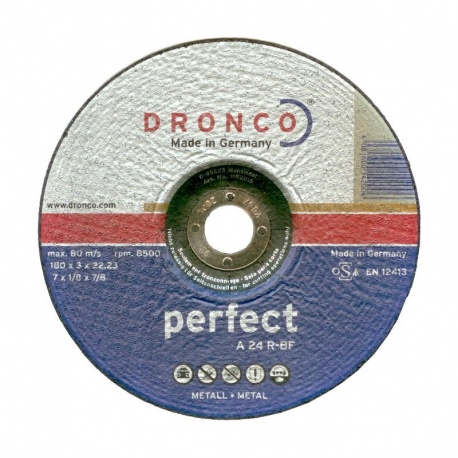 Dronco metal cutting disc A 24 R-BF 3.0 x 180mm