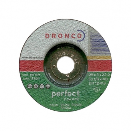 Dronco stone cutting disc C 24 R-BF 3.0 x 125mm