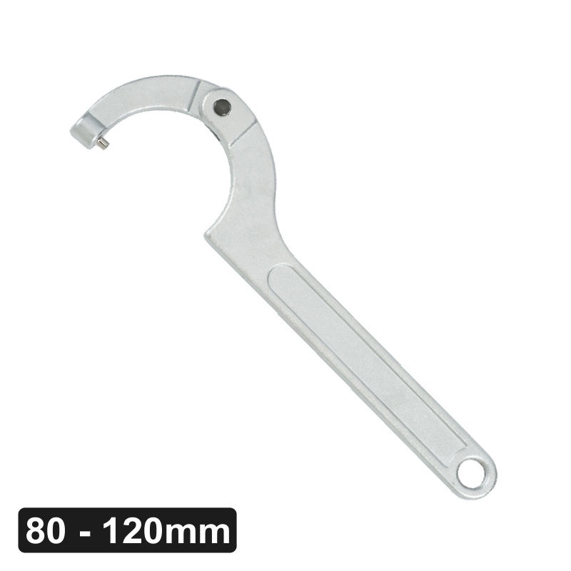 FORCE 823A120 pined hook wrench