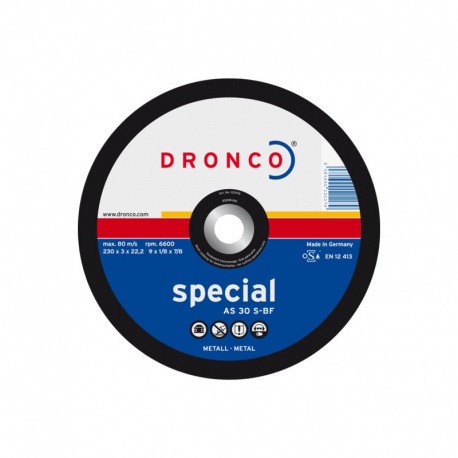 Dronco AS 30 S-BF metal cutting disc 3.0 x 115mm