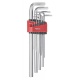 Force 5102XL 10pcs extra long hex-key set