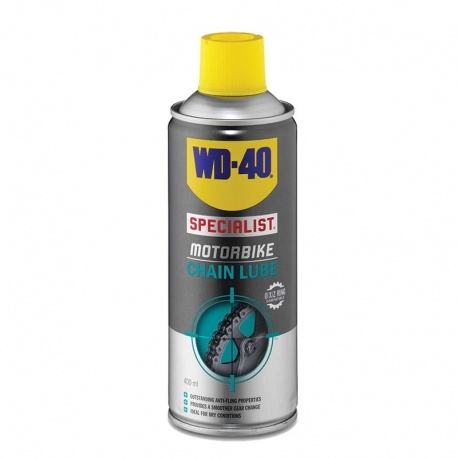 WD-40 SPECIALIST MOTORBIKE CHAIN LUBE Spray 400ml