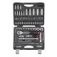 Force 4941 - 1/4" and 1/2" 94 pcs flank and bits socket set