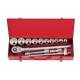 Force 6141 3/4'' 14 pcs socket set