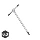 Force 76406T T-shaped hex key - 6.0mm