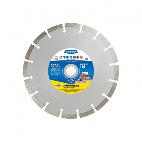 Osborn Dronco Superior U4 general purpose diamond disc 125mm