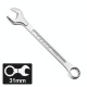 Force 75531 Cr-V Combination Spanner 31mm