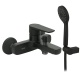 Viospiral Modea Optima Total Black 00-2502/B (00-02502/B) Mixing Bathtub Shower Faucet