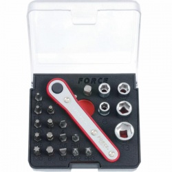 2222 - 1/4" Socket & Bits Set - 22 pcs