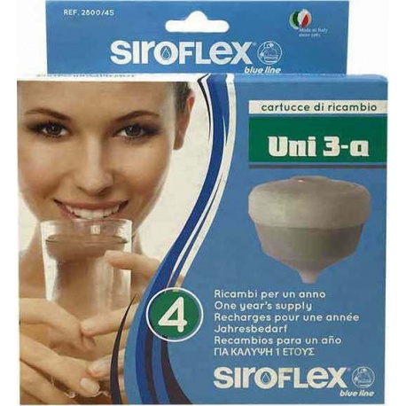 SIROFLEX 4 FILTER CARTRIDGES Uni 3-a 2800/4S