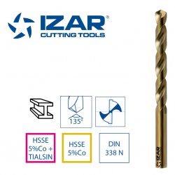 1016 Metal Drill Bit HSSE Co 1,0mm